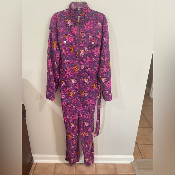 NWOT Derek Lam 10 Crosby Preston Utility Belt Jumpsuit Size 8 - Picture 10 of 15